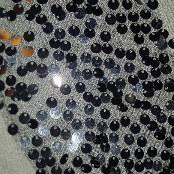 American Eagle Tee/Sequined Heart - Picture 9 of 17